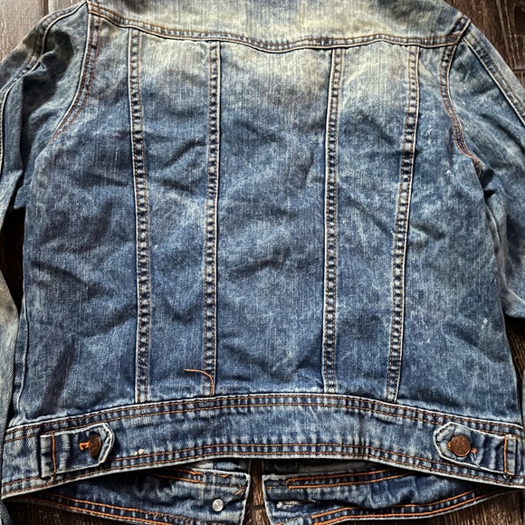 TRF Premuim Wash Zara bleached cropped denim jacket - Picture 10 of 10